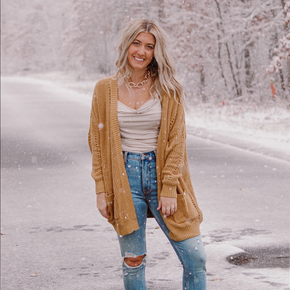 Emilia Pocketed Knit Cardigan